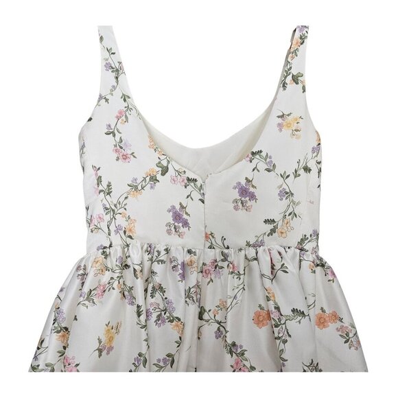 Women's - Antonio Melani Sabine Floral Sweetheart Neck Sleeveless Dress, Size 4 - Picture 11 of 12